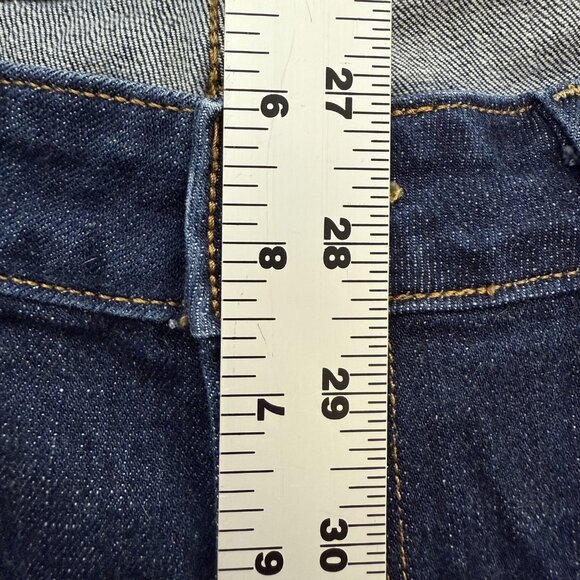 Levis 545 Jeans Womens 10 Low Boot Cut Stretch Blue Denim Western Pockets 32x29 - Picture 9 of 10